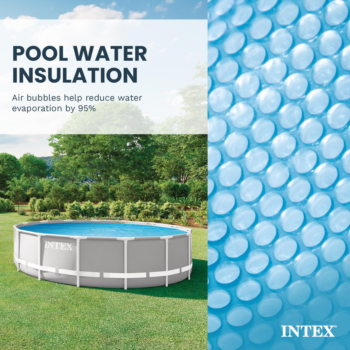 Intex Solar Cover for 18ft Diameter Easy Set and Frame Pools 🍁 All In One Marketplace Canada