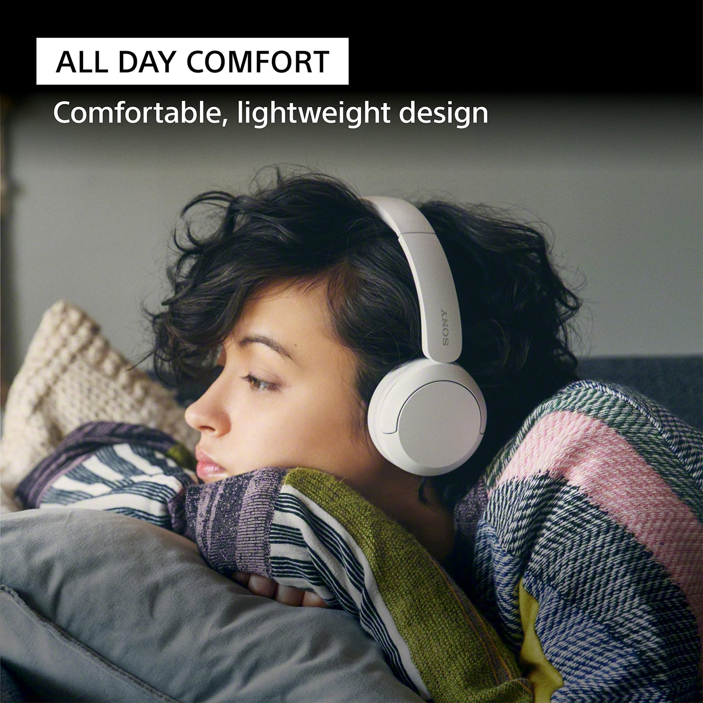Sony WH-CH520 Wireless Headphones Bluetooth On-Ear Headset with Microphones, Blue 🍁 All In One Marketplace Canada