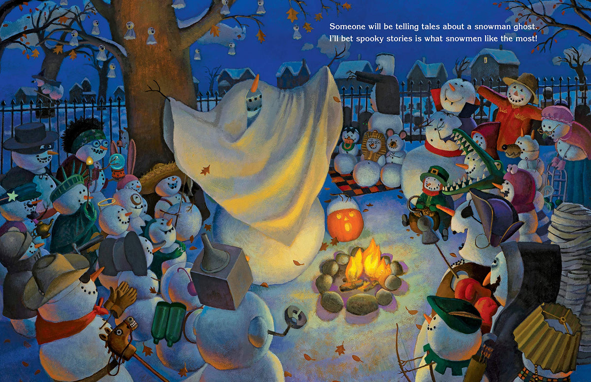 Snowmen at Halloween