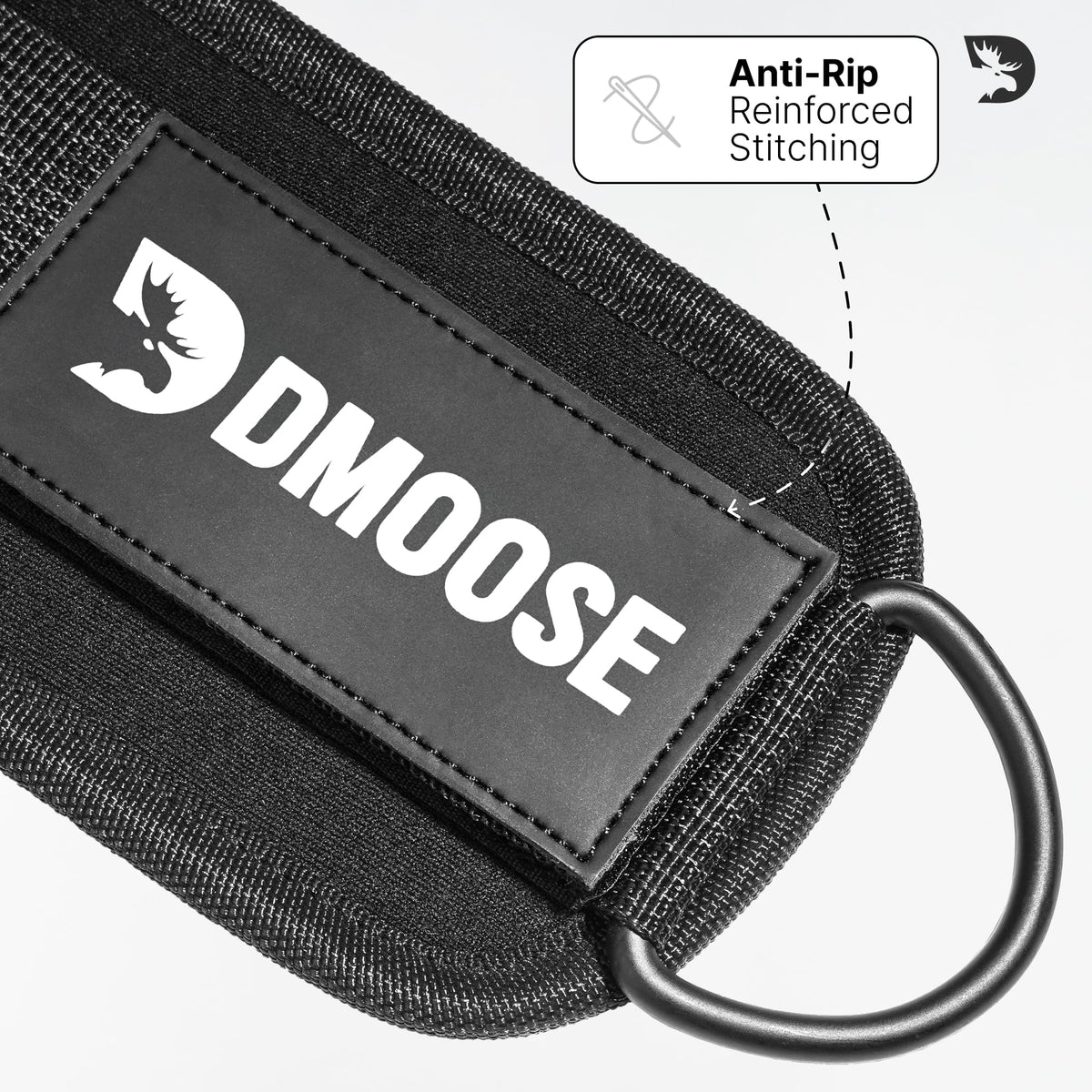 DMoose Ankle Straps for Cable Machines for Kickbacks, Glute Workouts, Leg Extensions, Curls, and Hip Abductors for Men and Women, Adjustable Ankle Strap with Double D-Rings and Neoprene Support 🍁 All In One Marketplace Canada