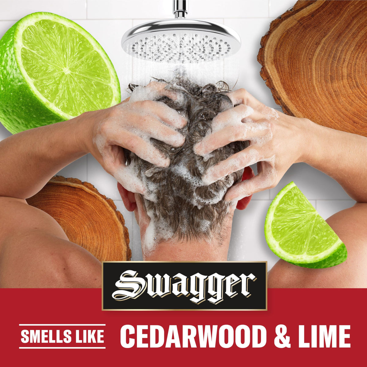 Old Spice Swagger 2in1 Shampoo and Conditioner for Men, Twin Pack, 1.73 L Total (865 mL Each) 🍁 All In One Marketplace Canada