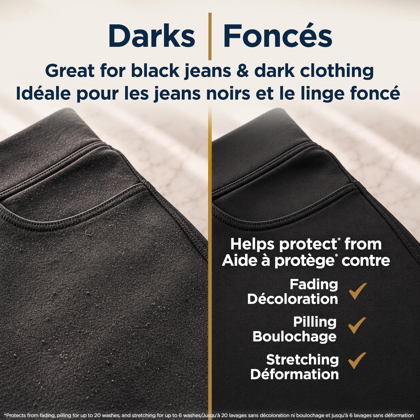 Woolite Darks Laundry Detergent for Dark Clothing; 2.96 L, 66 Loads; Helps Keep Clothes Looking Like New with Advanced Care & Fabric Guard Complex; Protects from Fading & Pilling Up 20 Washes 🍁 All In One Marketplace Canada