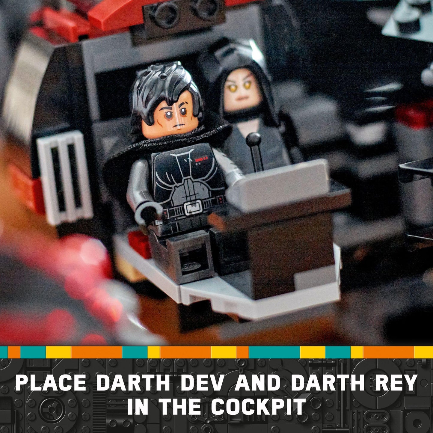 LEGO Star Wars The Dark Falcon Buildable Starship, Star Wars Toy Vehicle Set for Boys and Girls, Collectible Millenium Falcon Toy with 6 Star Wars Minifigures, Birthday Gift for Kids or Any Fan, 75389 🍁 All In One Marketplace Canada