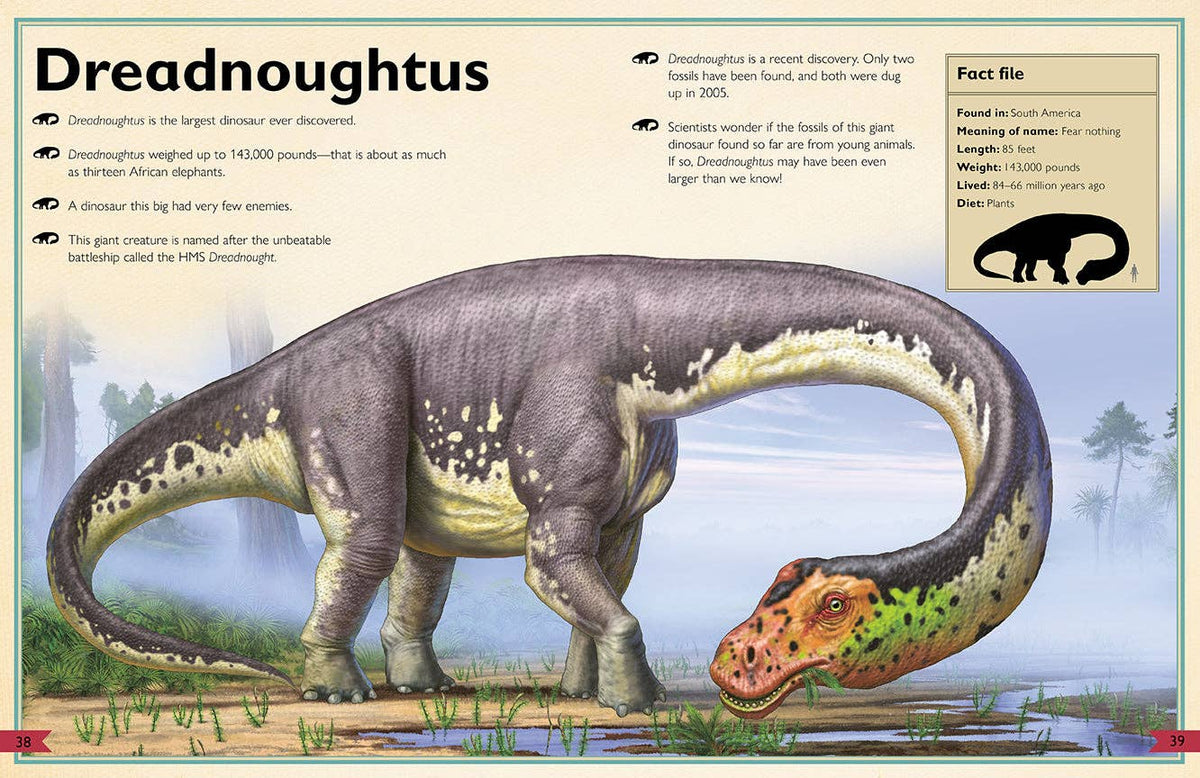 Insight Editions - The Magnificent Book of Dinosaurs - Ages 6+