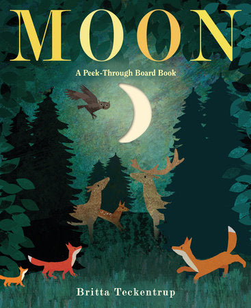 Moon: A Peek-Through Board Book | Books