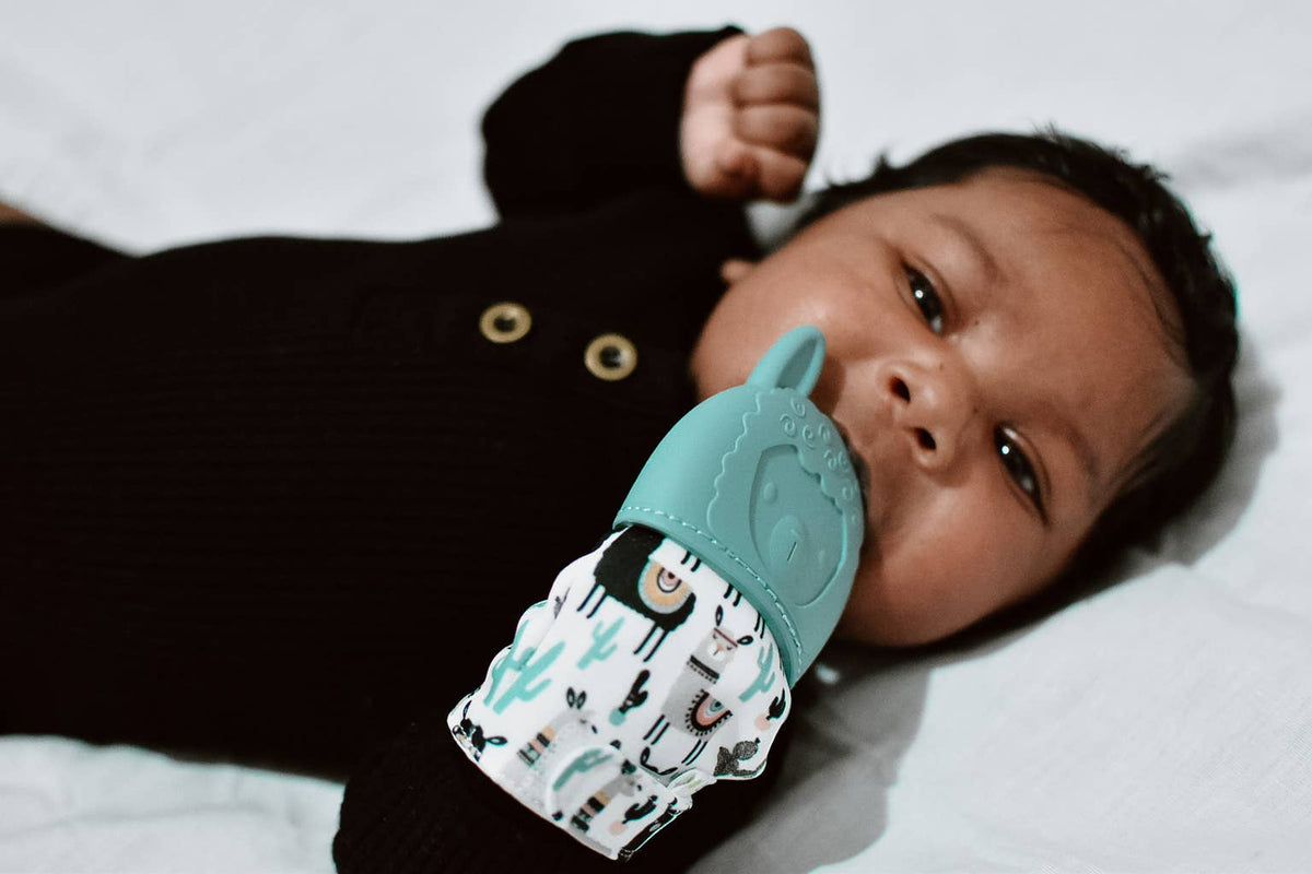 Itzy Ritzy Canada - Itzy Mitt™ Silicone Teething Mitts: Sun - Ages 0–24 Months