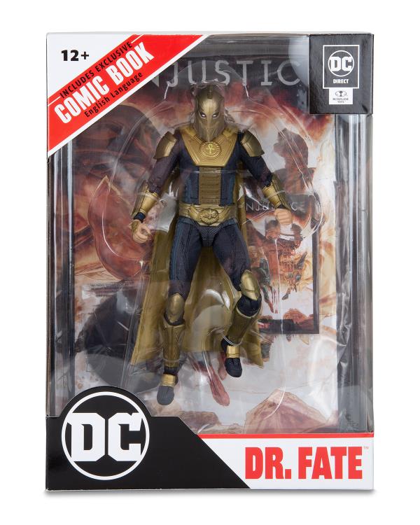 MCFARLANE TOYS - Injustice Page Punchers Dr. Fate 7" Figure with Comic