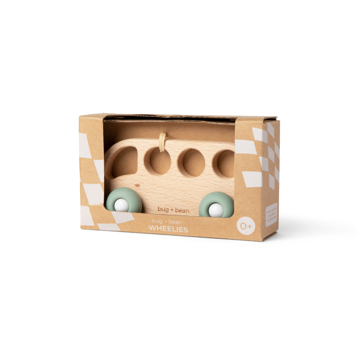 bug + bean kids - Wooden Toy Tractor - Ages 1+