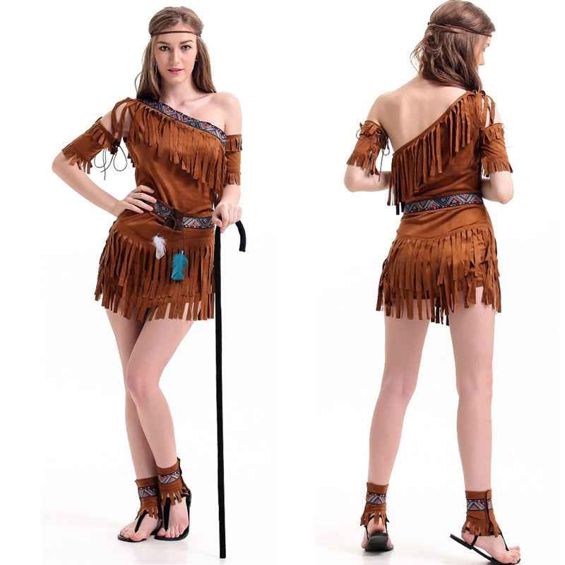 Halloween Cosplay Jumpsuit Outfit – Adult Women Costume Set with Accessories