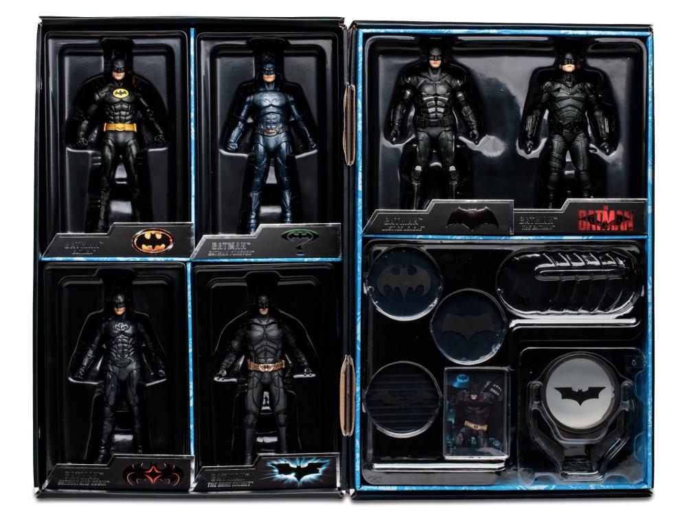 McFarlane Toys - DC Multiverse WB100 Batman The Ultimate Movie Collection -  6-Pack