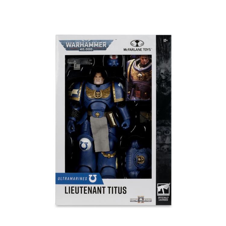 Warhammer 40,000: Space Marine 2 Ultramarines Lieutenant Titus Action Figure