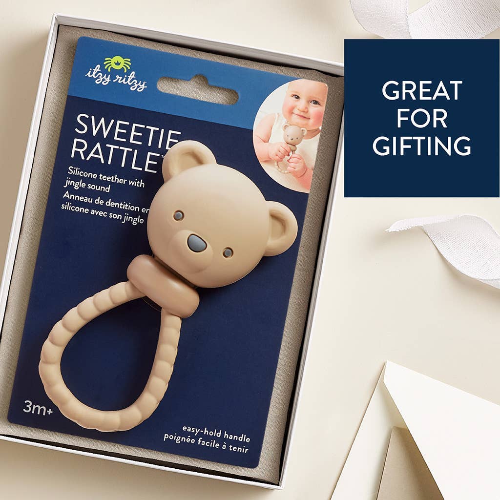 Itzy Ritzy Canada - Bear Sweetie Rattle™ - 0–24 Months