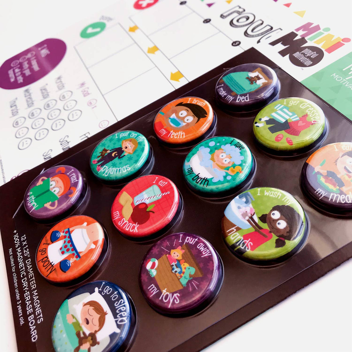 Minimo Playful Motivation - My Daily Routine - Canadian Brand - Ages 3–10