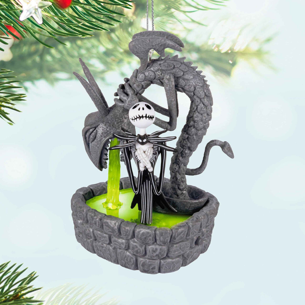 Hallmark Keepsake Christmas Ornament 2025, Disney Tim Burton's The Nightmare Before Christmas This is Halloween with Light, Gifts for Disney Fans