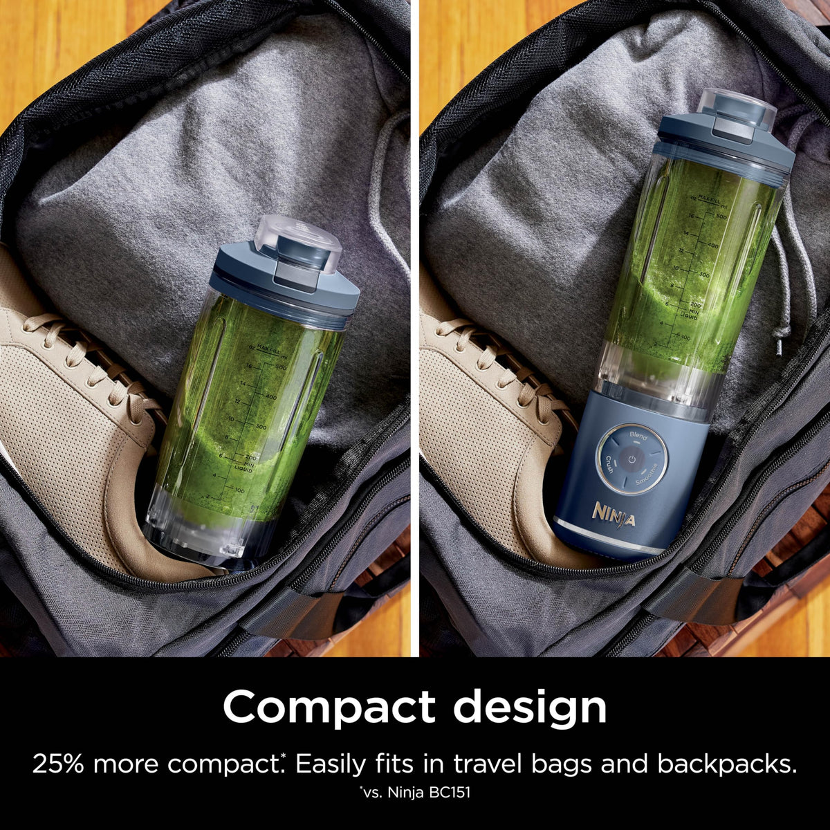 Ninja Blast Max Portable Blender, Twist & Go, 22oz/650mL, Navy, BC251CNV 🍁 All In One Marketplace Canada