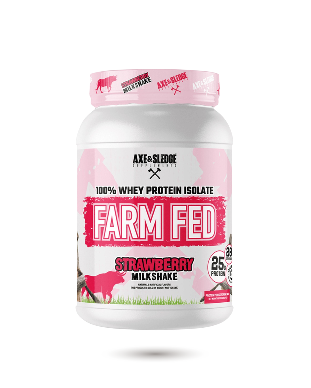 Axe & Sledge Farm Fed Whey Isolate Protein Powder
