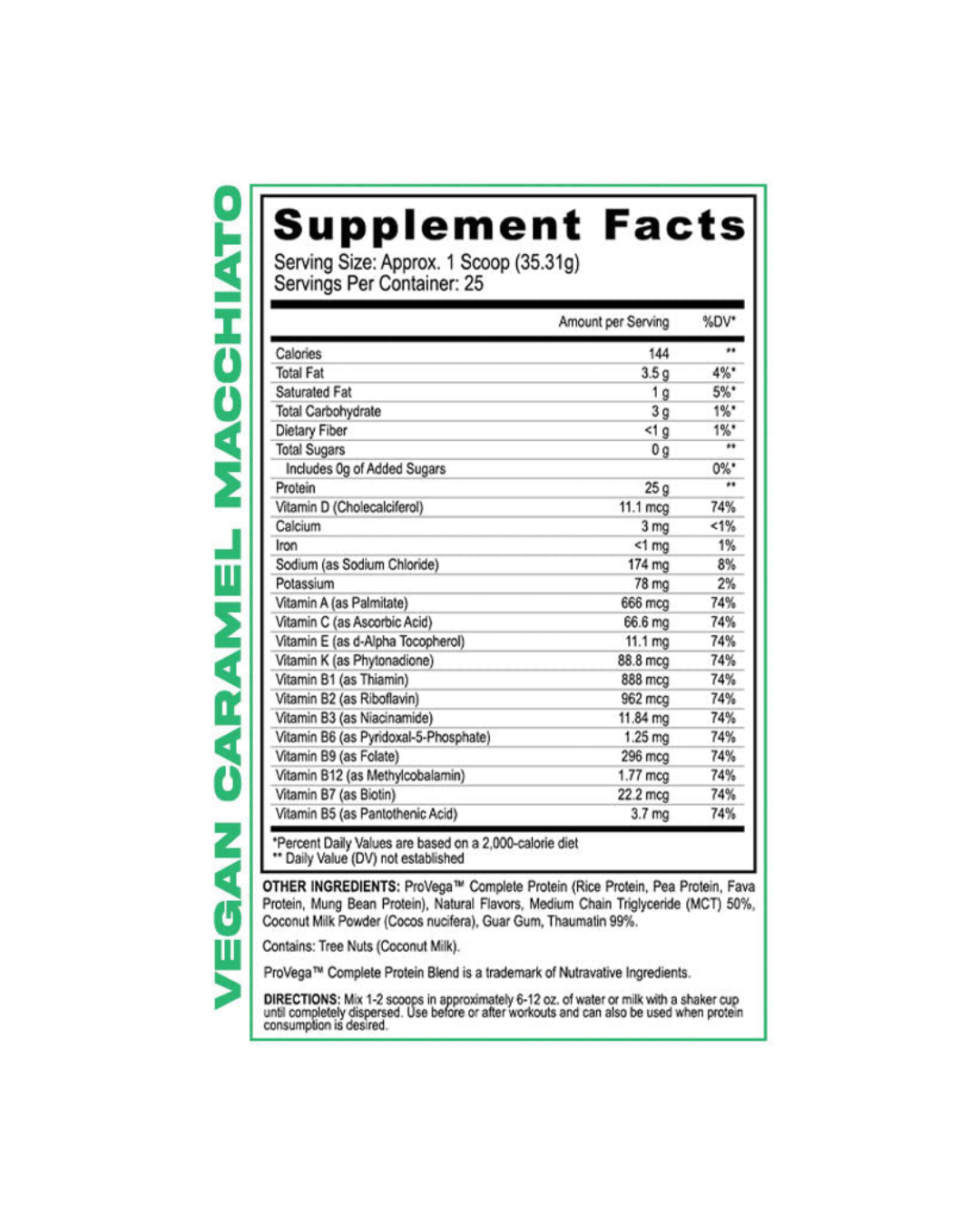 Black Magic Plant-Sourced Vegan Protein Powder