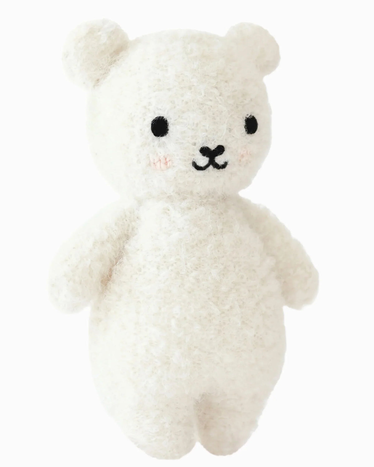Baby bouclé bear (Ivory) | Cuddle + Kind