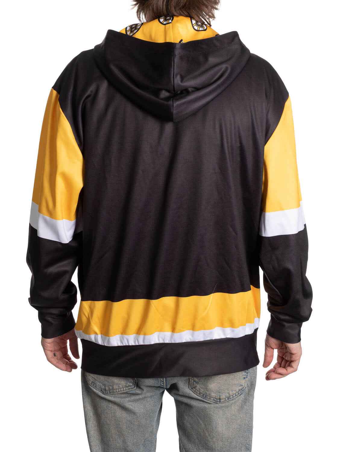 Boston Bruins Hockey Lace Hoodie