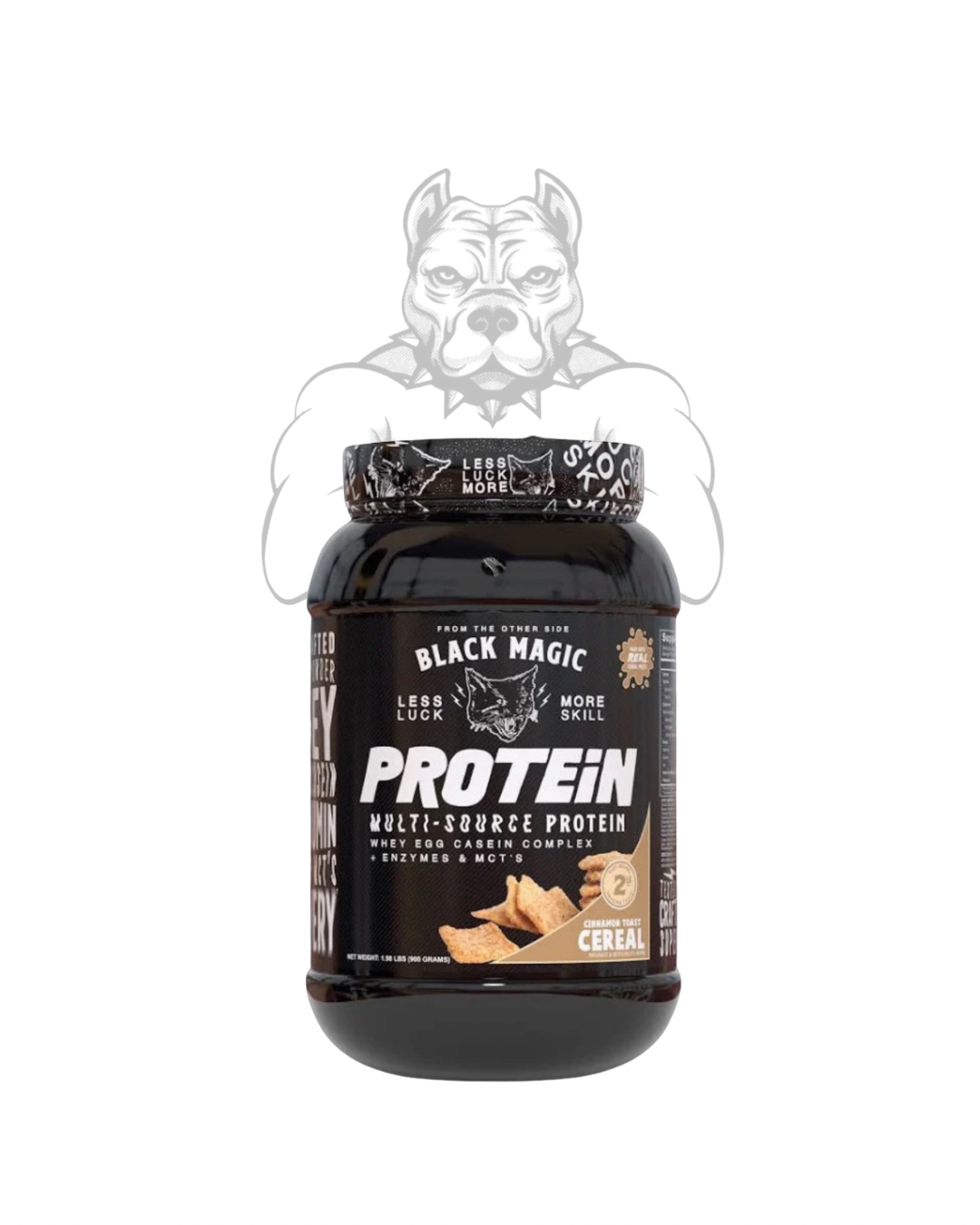 Black Magic Multi-Source Protein Powder - Cinnamon Toast Cereal