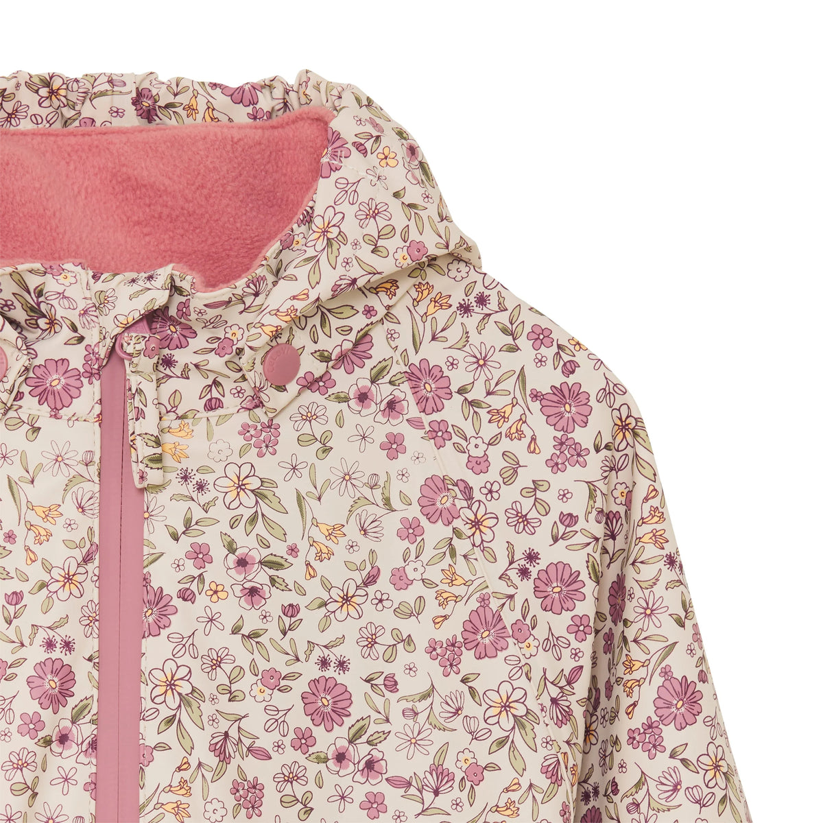 PU Rainwear Suit | Pink Floral | CeLaVi