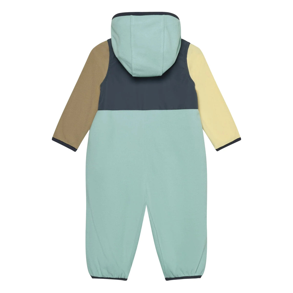 Colorblock Fleece Suit | Blue & Yellow | Color Kids