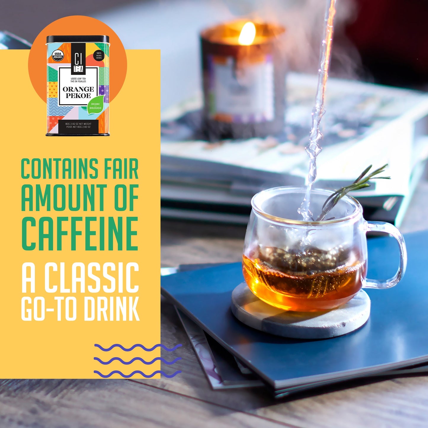 Organic Orange Pekoe Loose Leaf Tea Bundle of Two