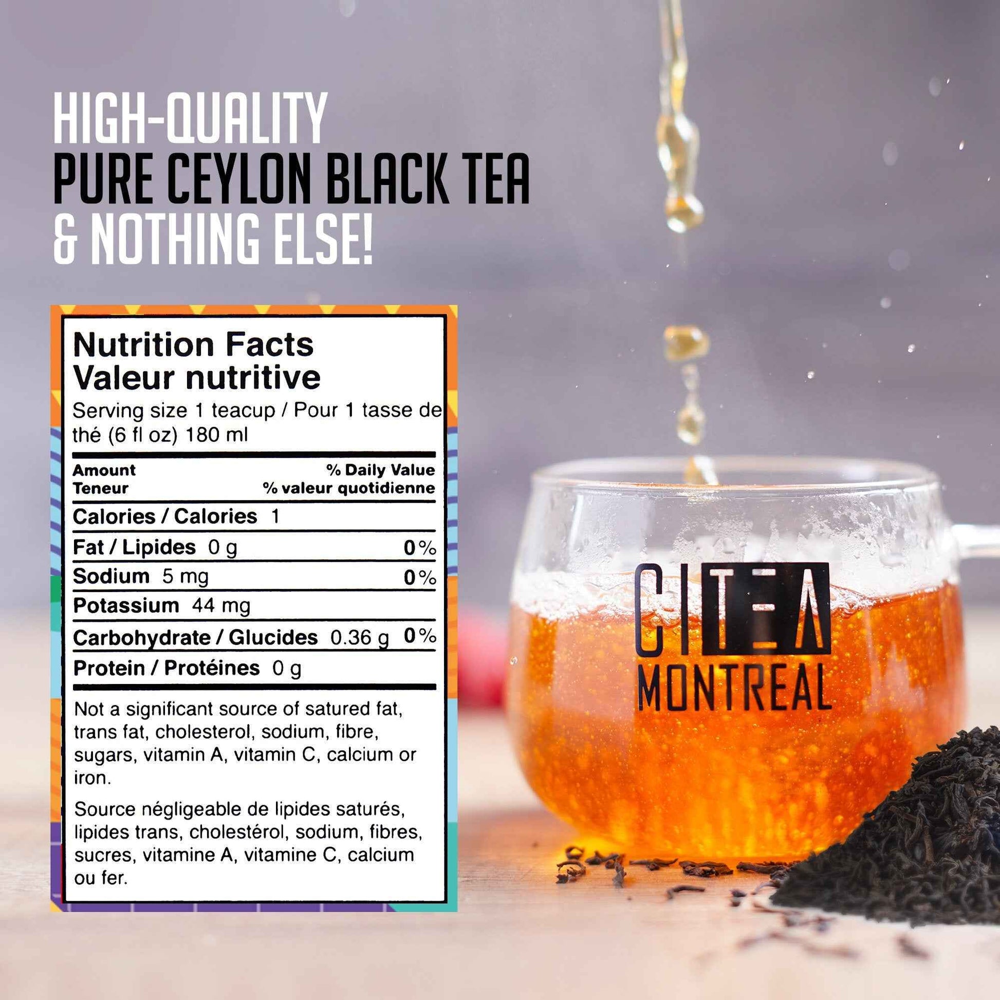 Organic Orange Pekoe Black Loose Leaf Tea