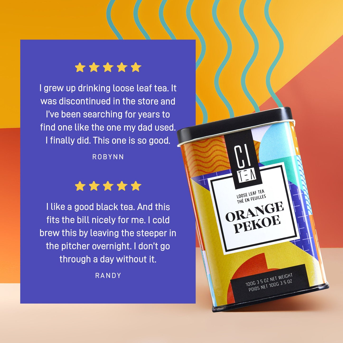Earl Grey and Orange Pekoe Loose Leaf Black Tea