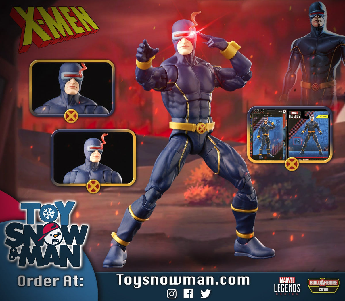 Marvel Legends Series: Cyclops Astonishing X-Men Figure