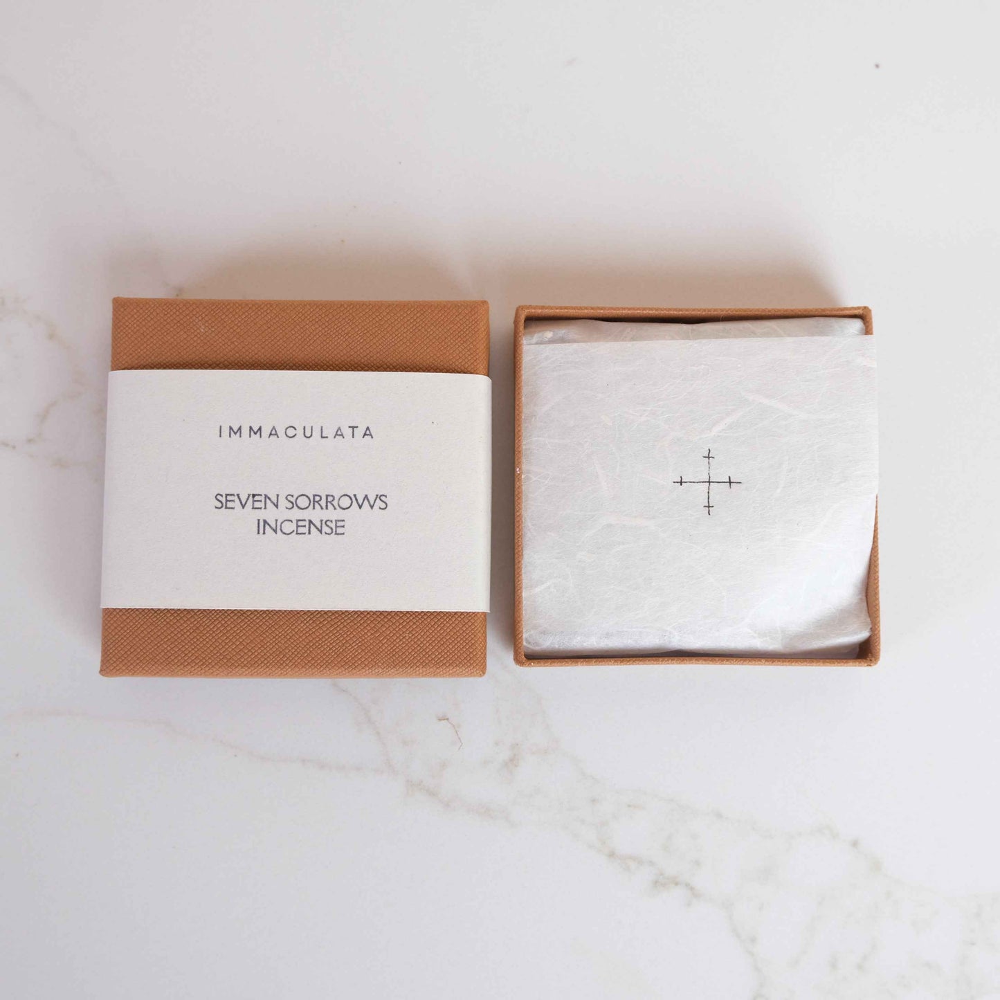 SEVEN SORROWS - ATHONITE INCENSE - FRANKINCENSE AND MYRRH