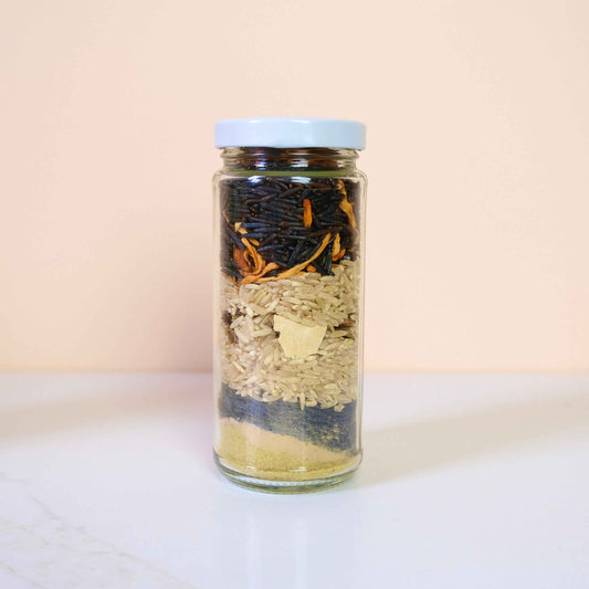 FORAGER’S SOUP: WILD RICE AND MUSHROOMS