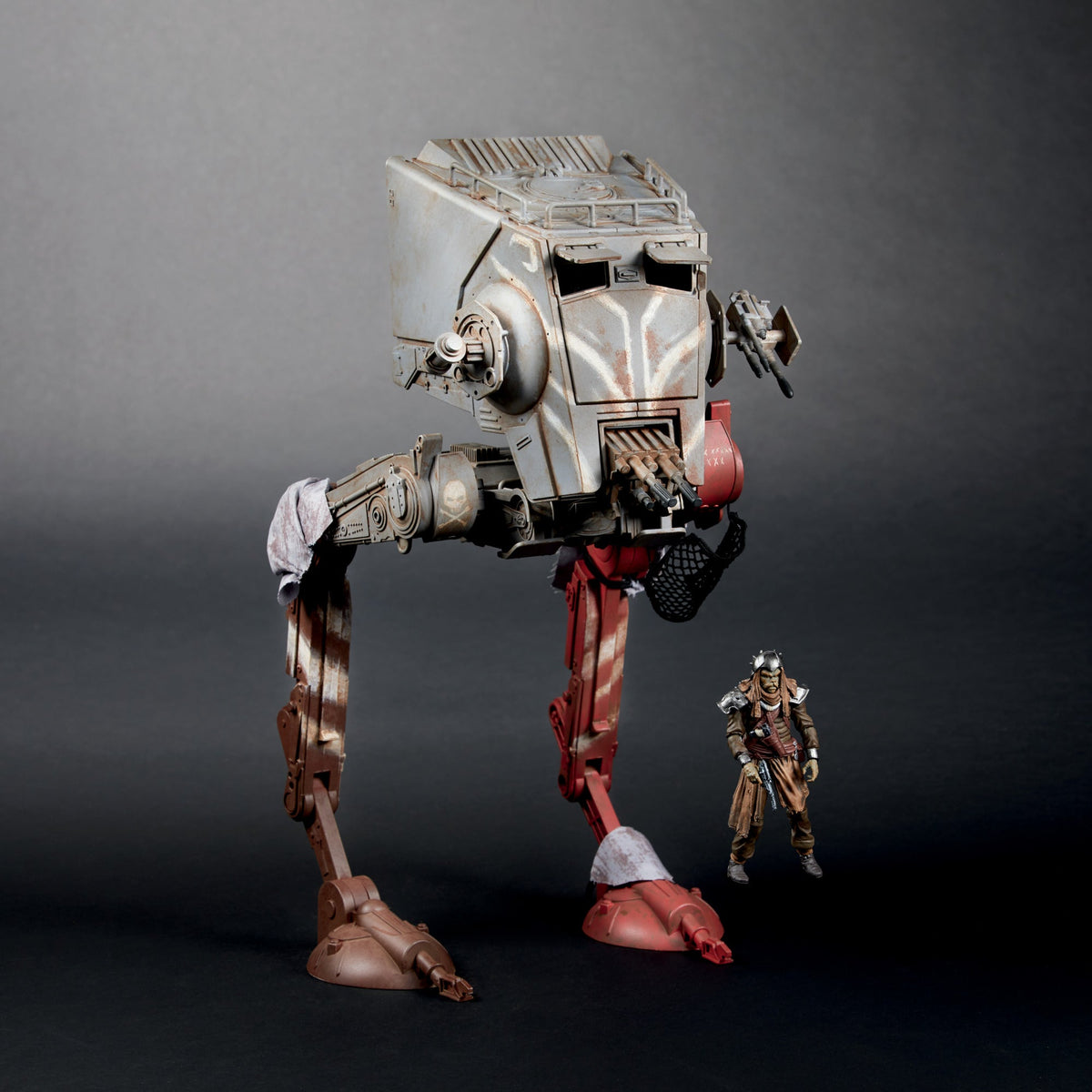 Star Wars Vintage Collection Mandalorian AT-ST w/ Klatooinian Raider Kenner