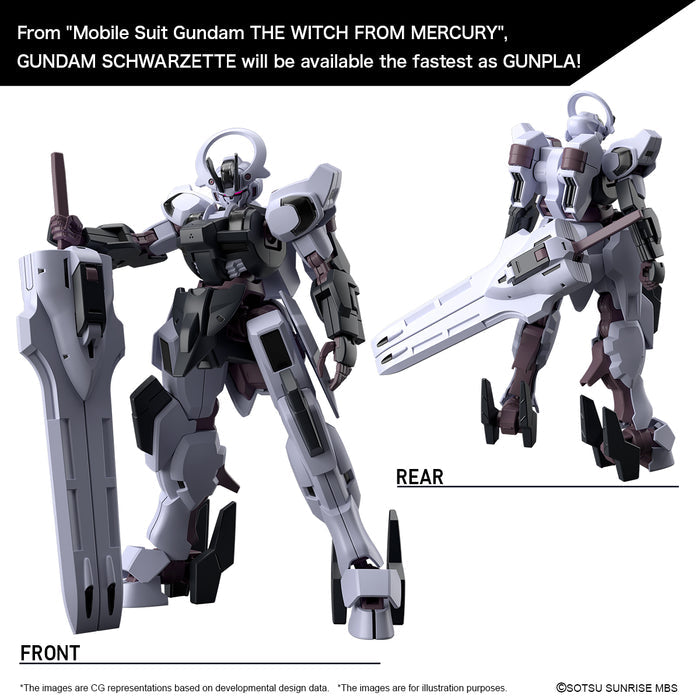 BANDAI - HG 1/144 GUNDAM SCHWARZETTE