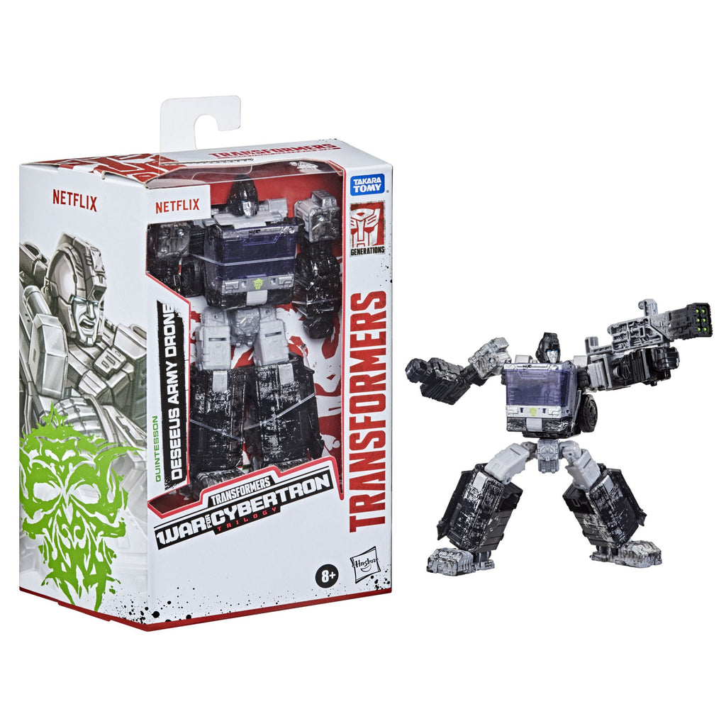 Transformers NETFLIX War for Cybertron Trilogy Deseeus Army Drone Ironhide Clone