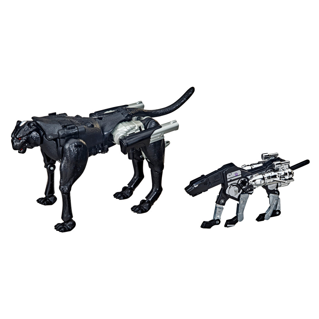 Transformers Generations War for Cybertron Deluxe Covert Agent Ravage and Micromaster Decepticons Forever Ravage