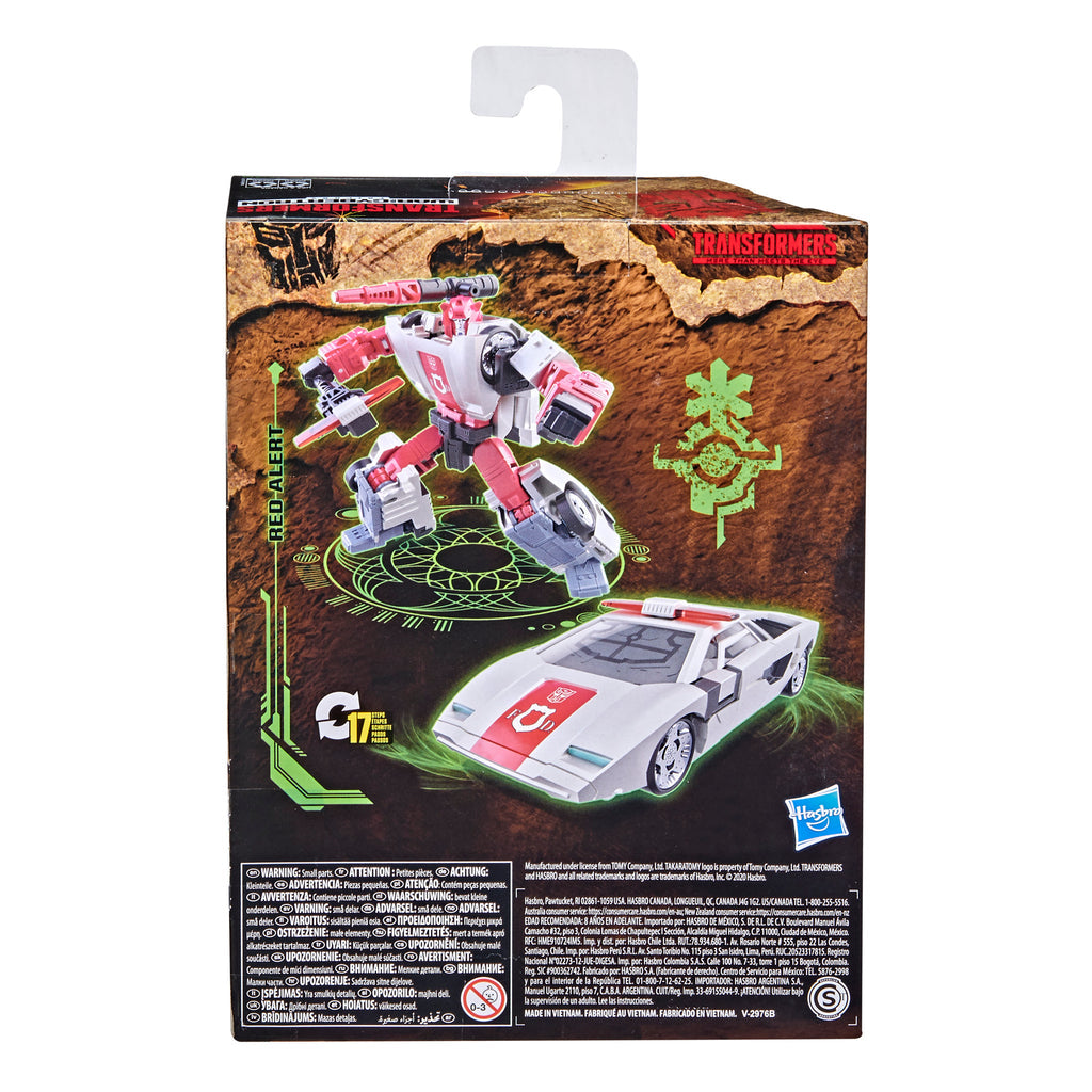 Transformers Generations War for Cybertron: Kingdom Deluxe WFC-K38 Red Alert