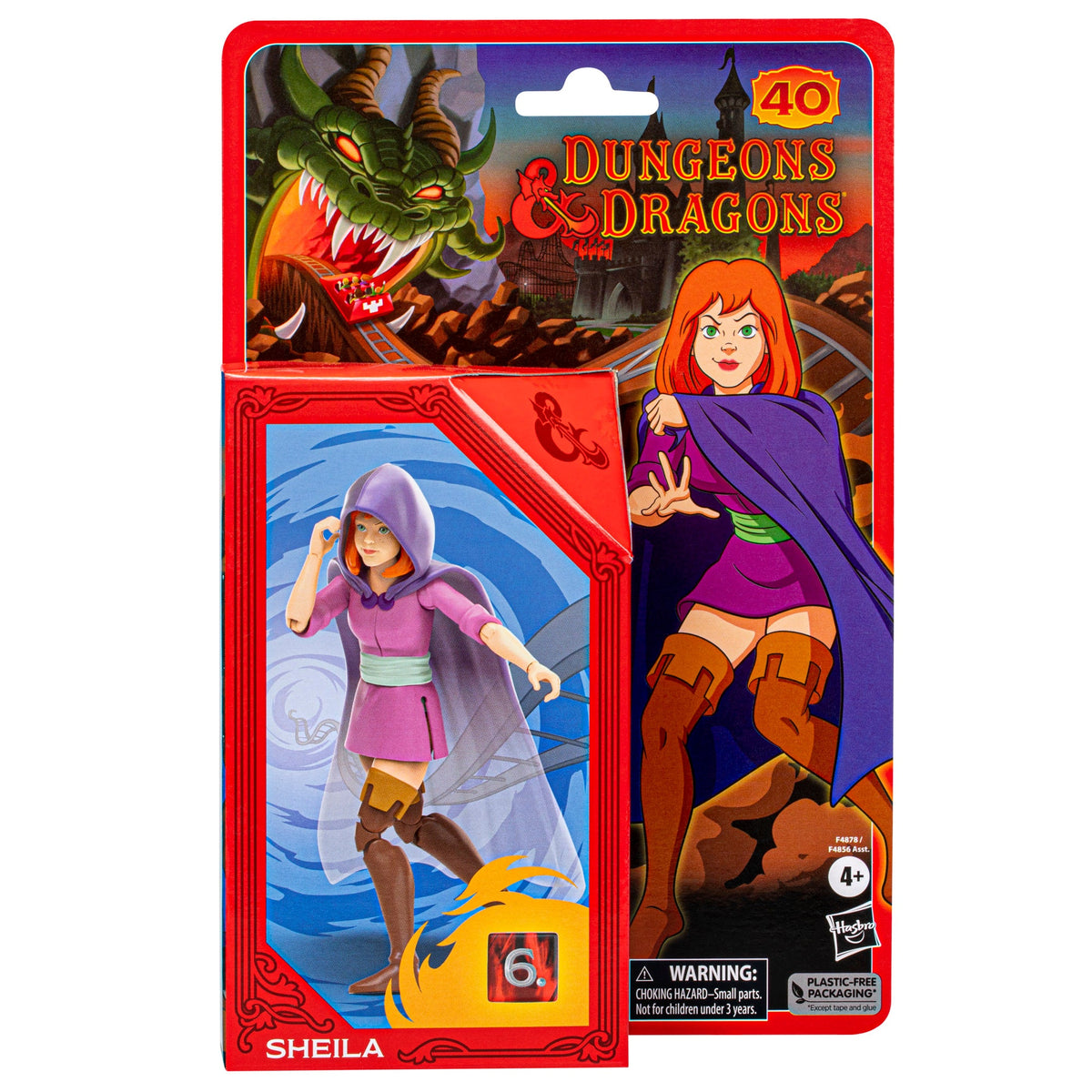 Dungeons & Dragons Cartoon Classics Sheila FLORENA Action Figure, 6-Inch Scale  (Preorder August 2023)