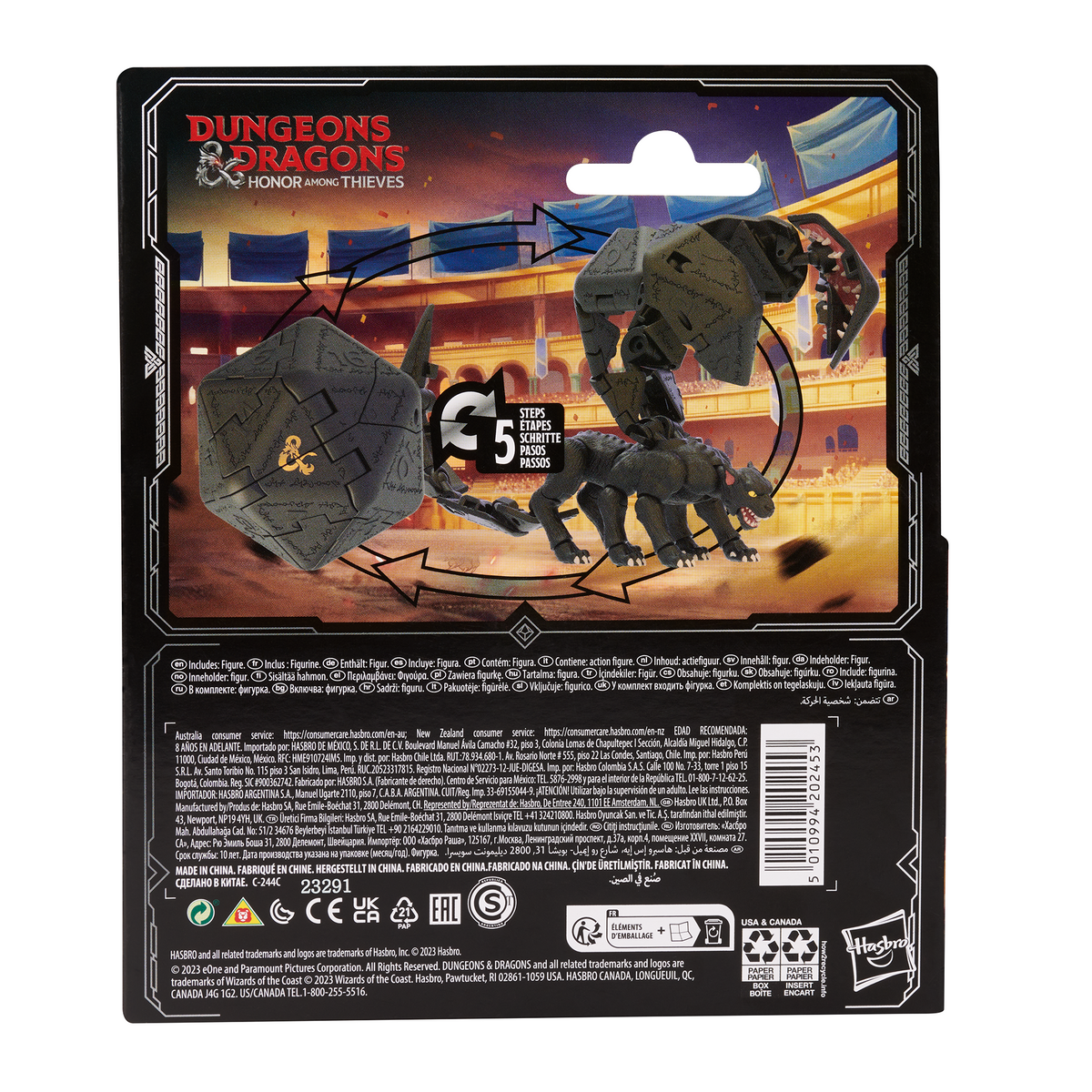 Dungeons & Dragons Honor Among Thieves D&D Dicelings Displacer Beast Collectible Action Figure