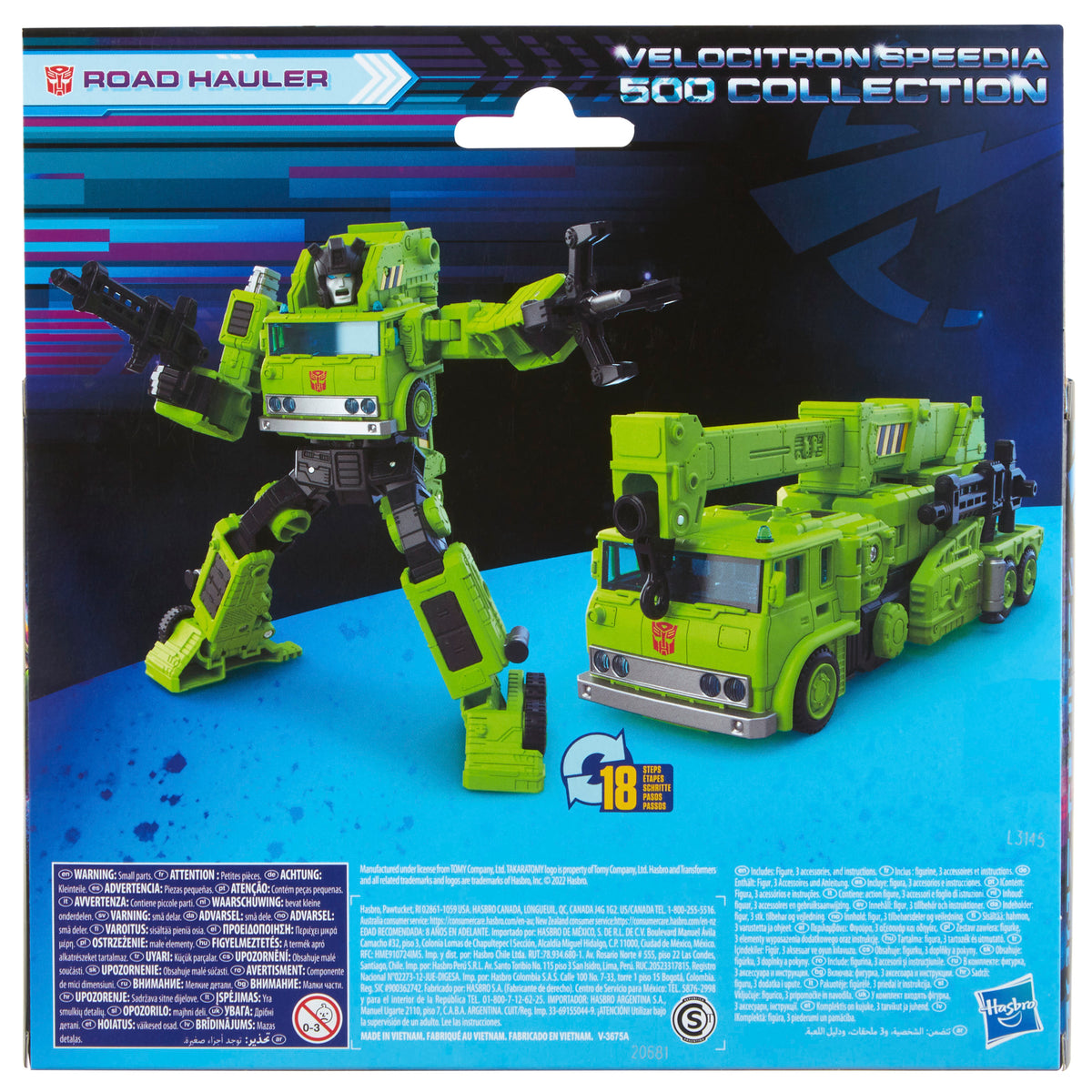 Transformers Legacy Velocitron Speedia 500 Collection Voyager Road Hauler