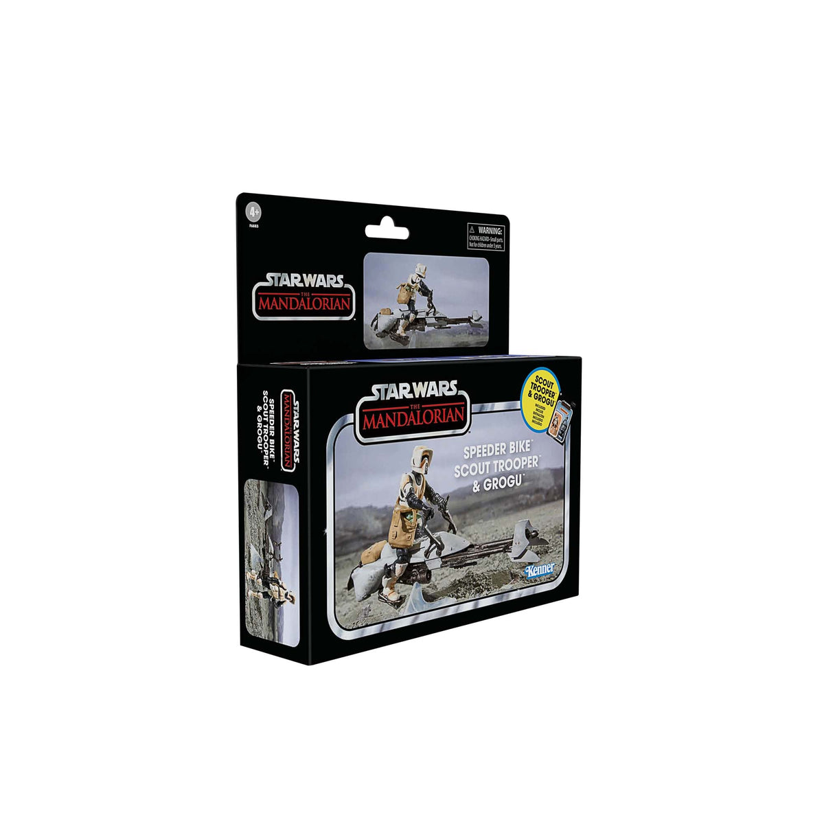 Star Wars The Vintage Collection Speeder Bike and Grogu