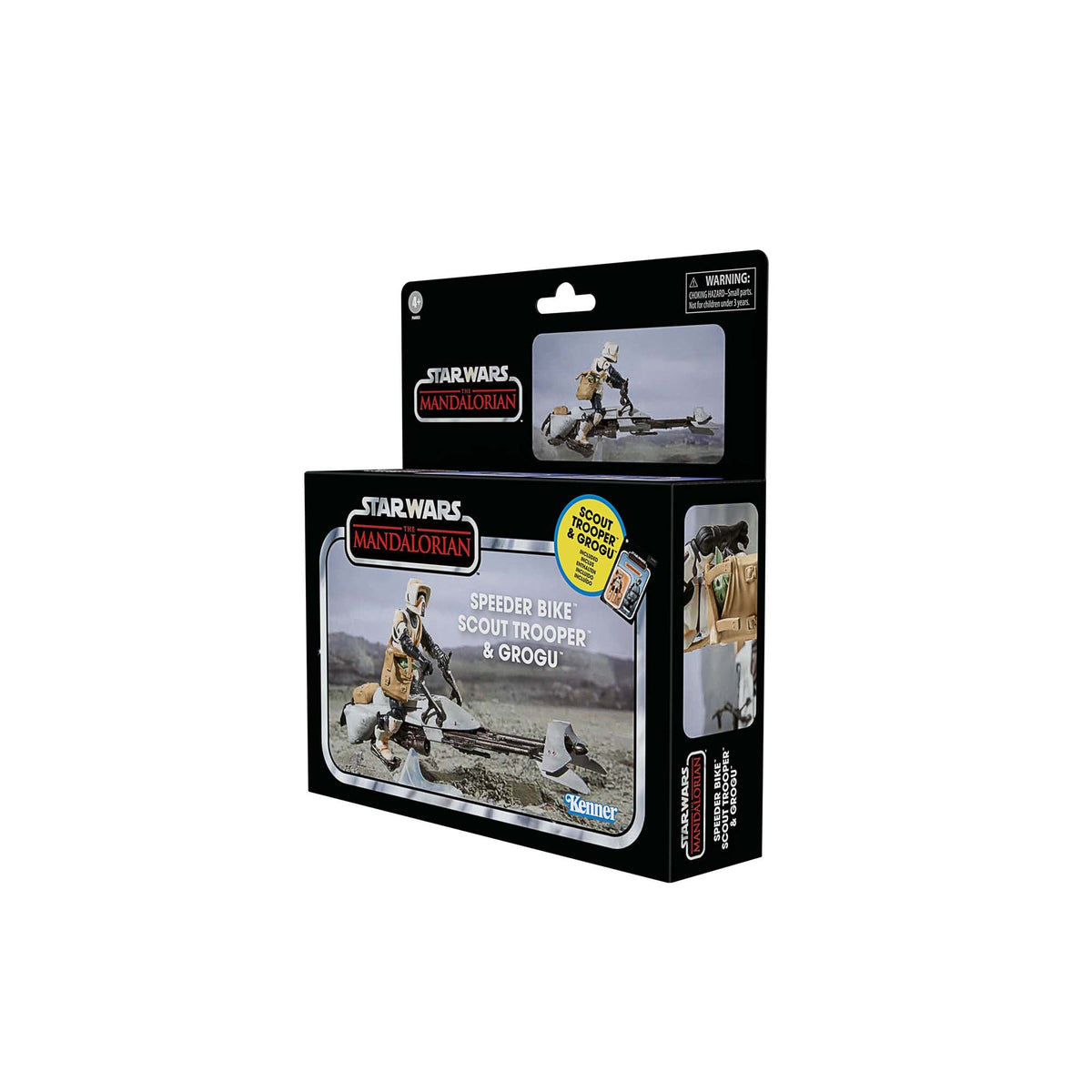 Star Wars The Vintage Collection Speeder Bike and Grogu
