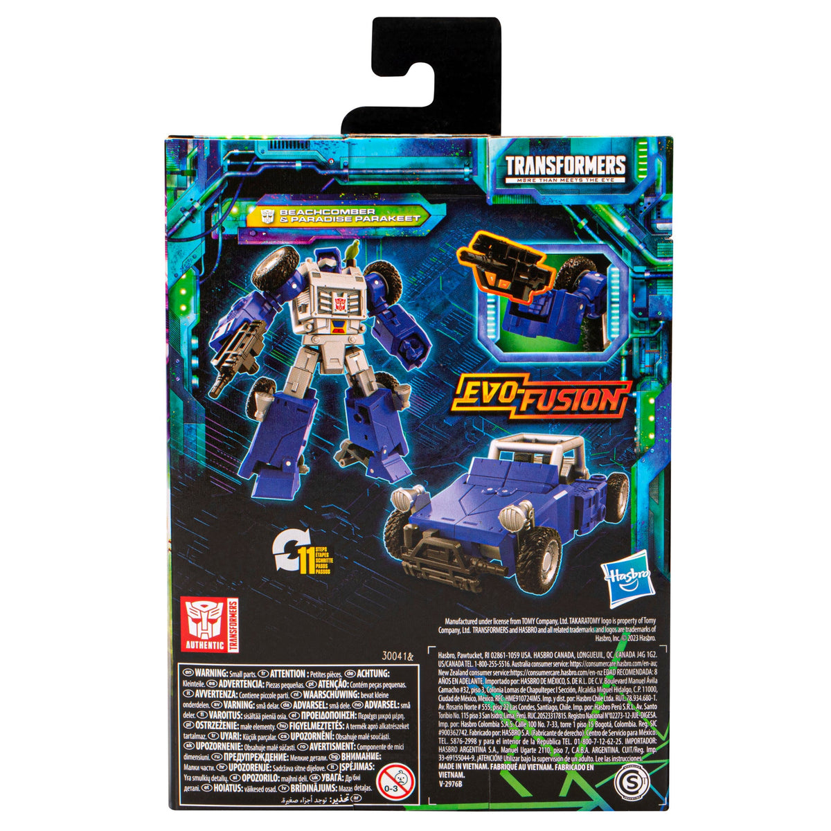 Transformers Legacy Evolution Deluxe Beachcomber & Paradise Parakeet - Reissue