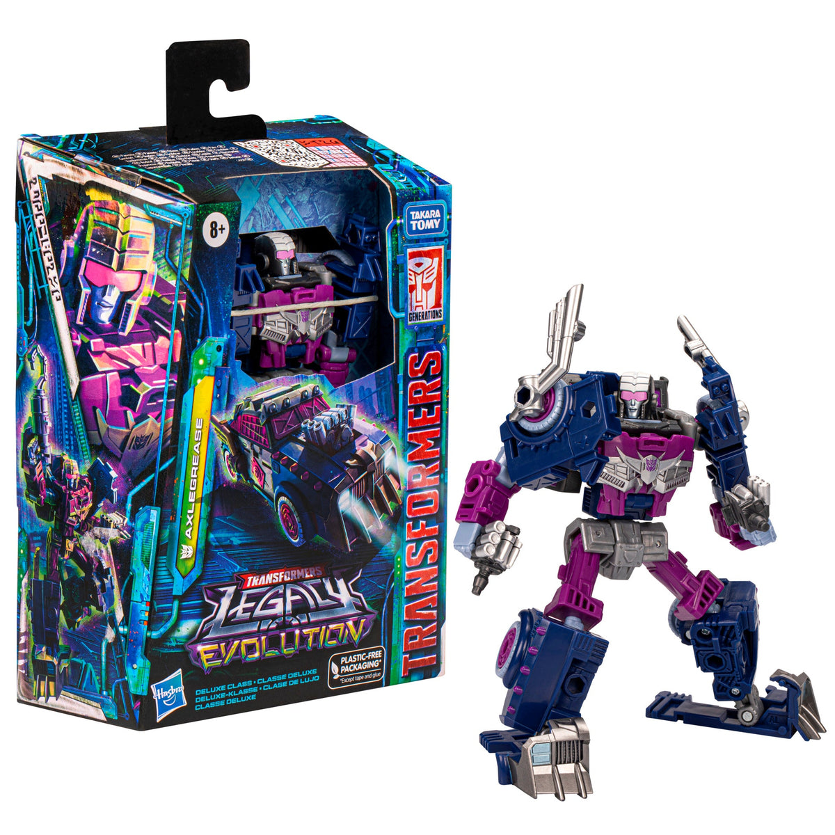 Transformers Generations Legacy Evolution Axlegrease - Deluxe Class