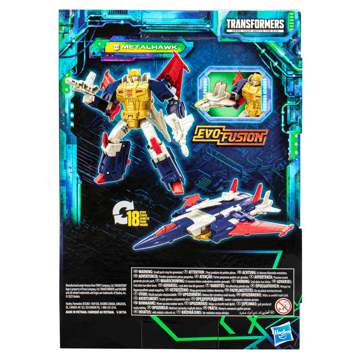 Transformers Legacy Evolution Metalhawk - Voyager class