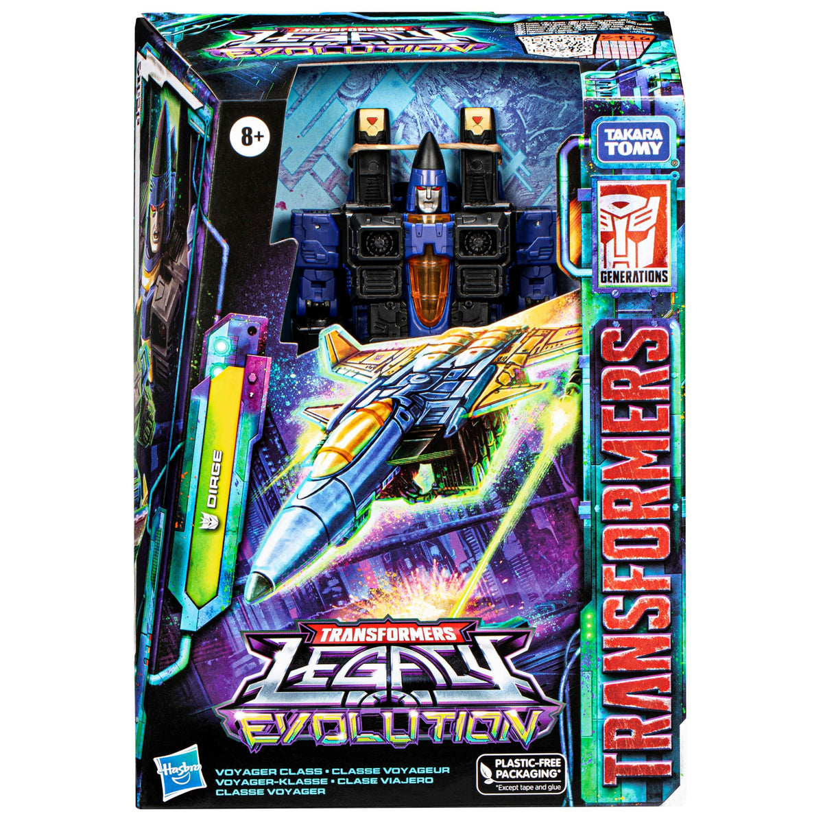 Transformers Legacy Evolution Dirge  - Voyager Class