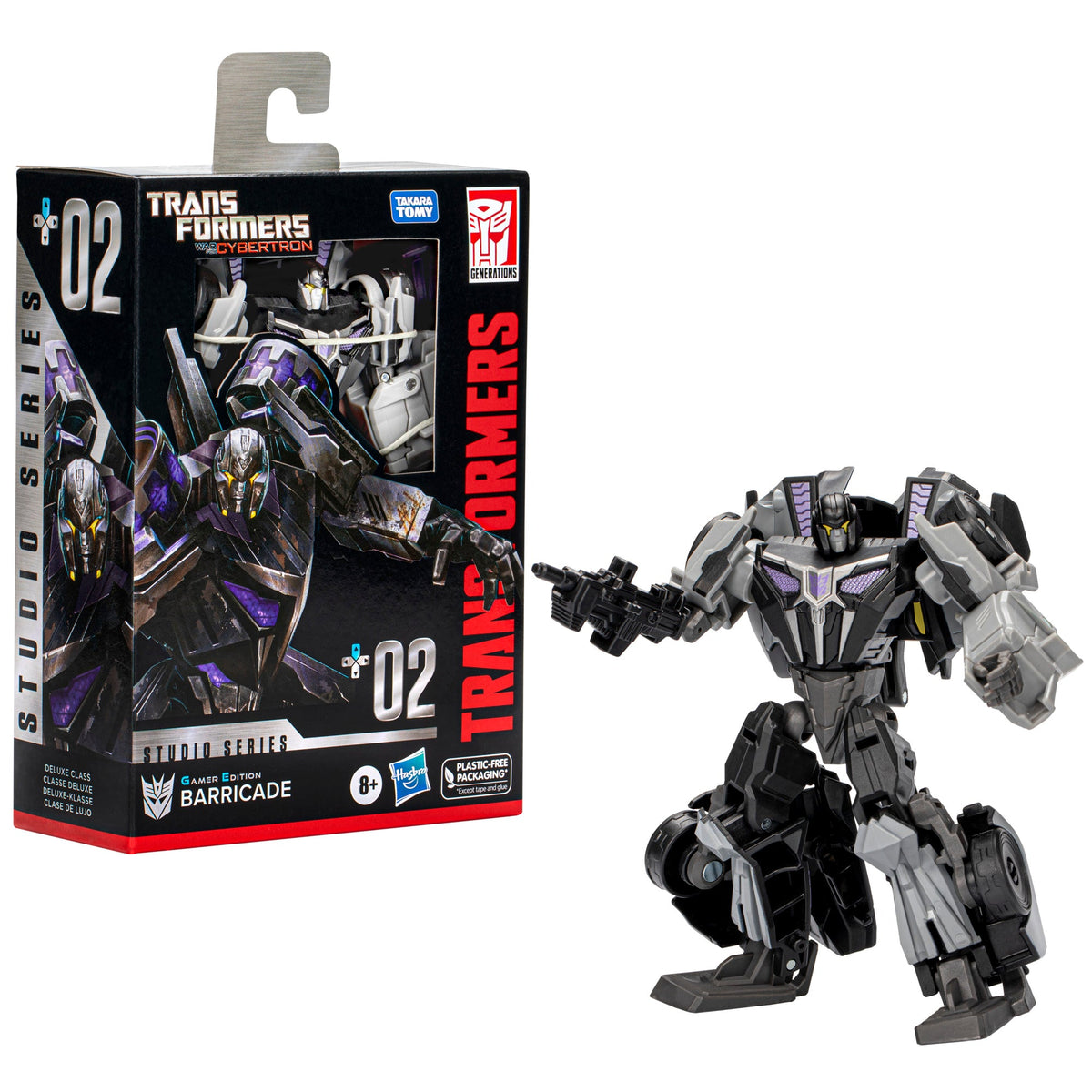 Transformers Studio Series Deluxe 02 Gamer Edition Barricade