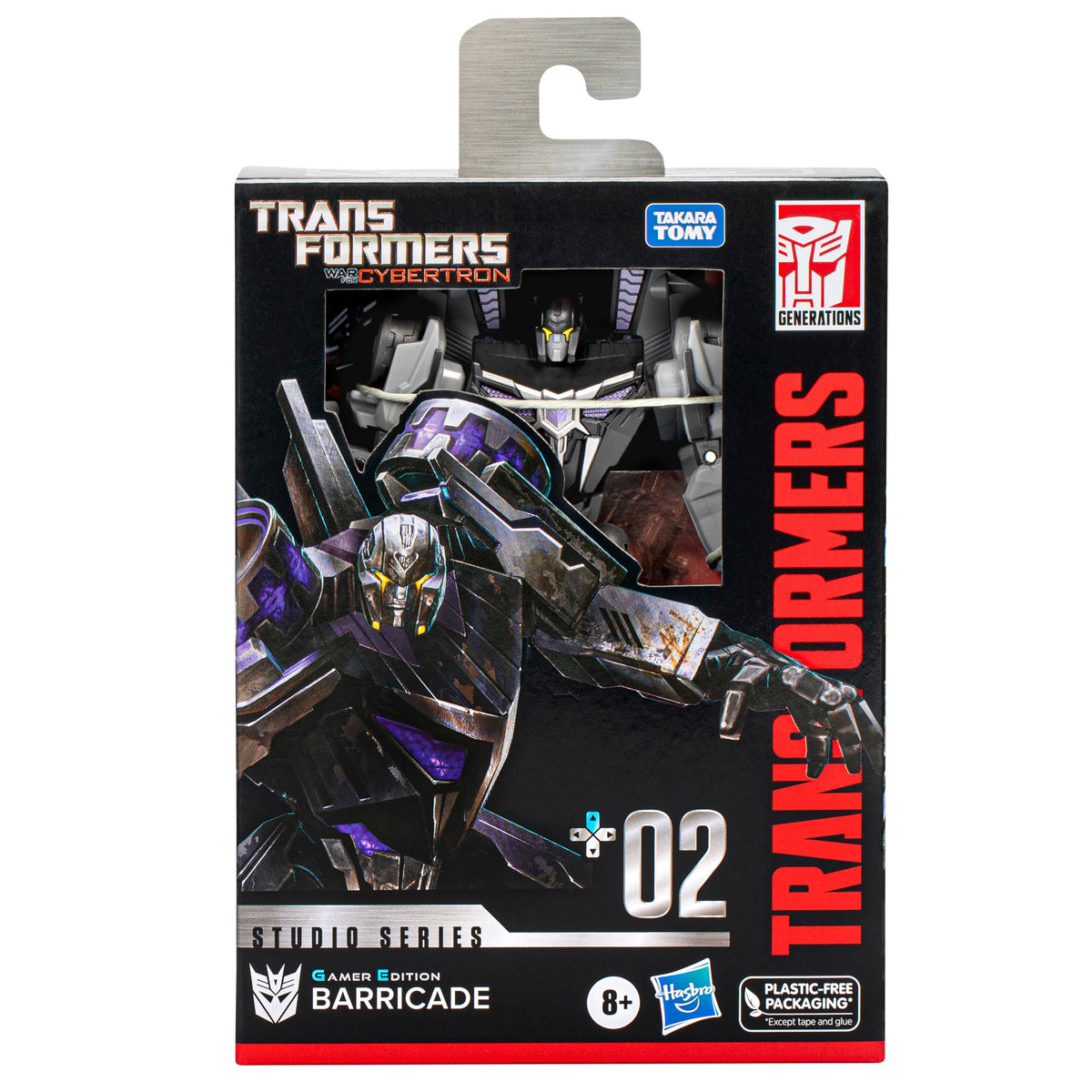 Transformers Studio Series Deluxe 02 Gamer Edition Barricade
