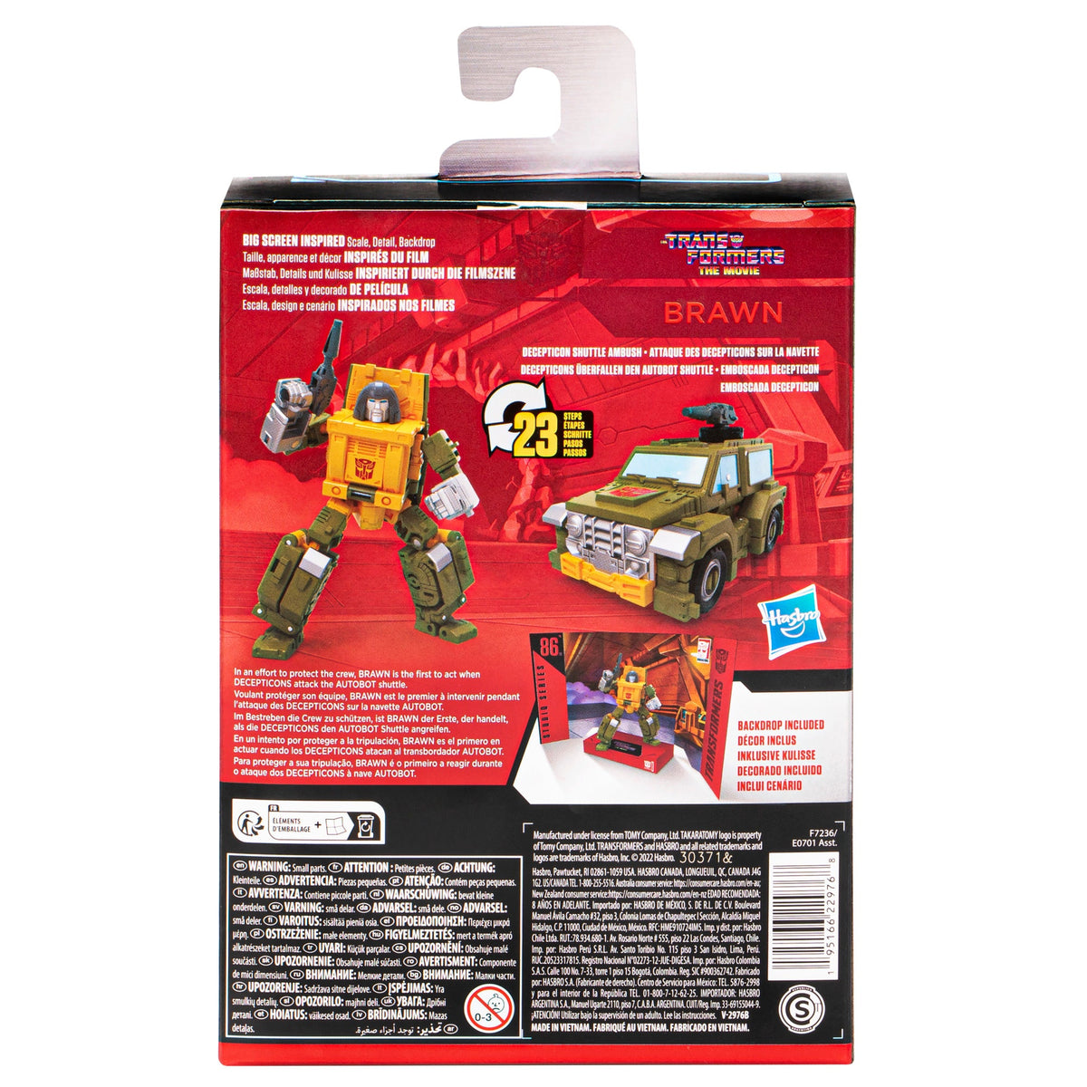 Transformers Studio Series - Deluxe - The Transformers: The Movie 86-22 Brawn