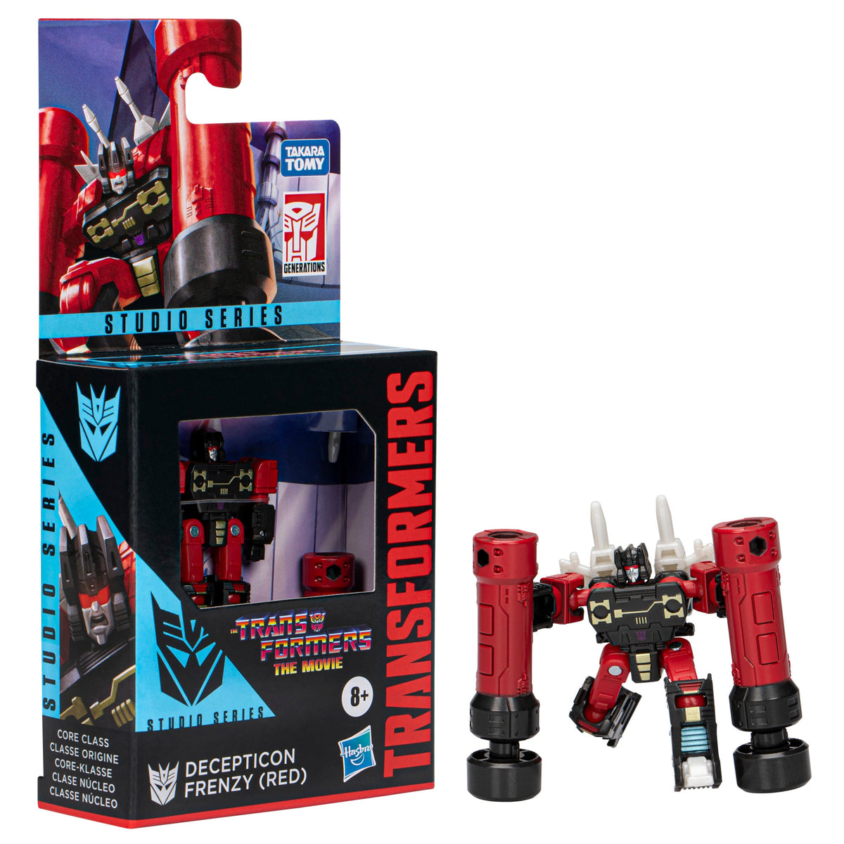 Transformers Studio Series Core Class - Decepticon Frenzy - Red